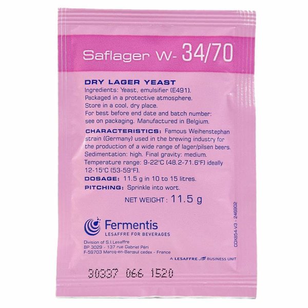 Fermentis SafLager W34/70 11,5g